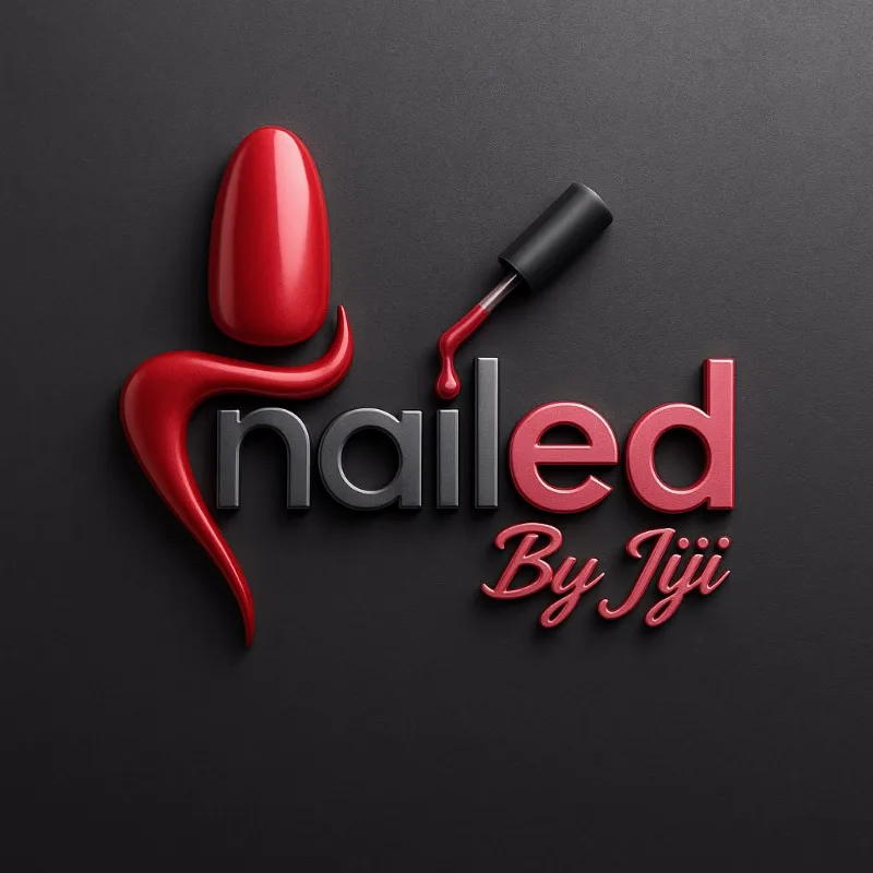 Nailed by Jiji 3D logo on a dark wall